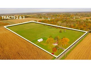 TRACTS 2 & 3 - MAJOR LAND AUCTION - 315+/- ACRES IN 16 TRACTS - 6 PROPERTIES IN WHITLEY & ALLEN COUNTIES, INDIANA